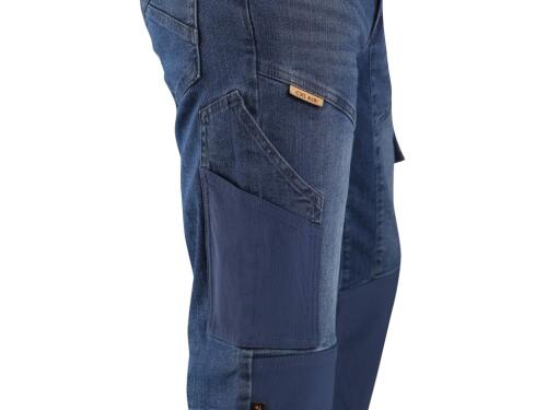 Kalhoty jeans CXS ALBI, pánské, modré, vel. 56