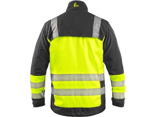 Blůza CXS NAOS HV, pánská, černá-žlutá Hi-Vis, reflexní pruhy, vel. 46