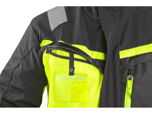 Blůza CXS NAOS HV, pánská, černá-žlutá Hi-Vis, reflexní pruhy, vel. 58