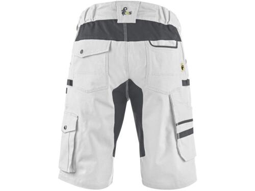 Kraťasy CXS STRETCH pánské, bílo-šedé, vel. 50