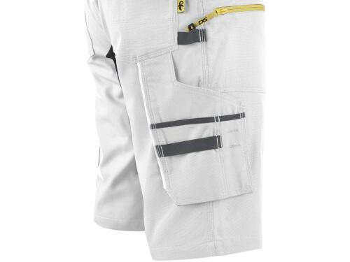 Kraťasy CXS STRETCH pánské, bílo-šedé, vel. 60