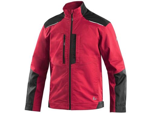 Blůza CXS SOLIS, pánská, červeno-černá