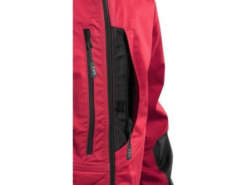 Blůza CXS SOLIS, pánská, červeno-černá, vel. 52