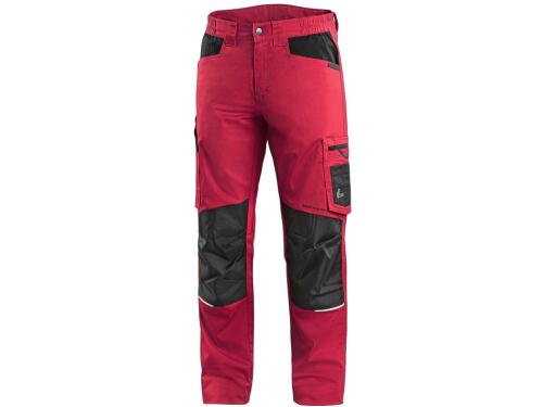 Kalhoty CXS SOLIS pánské, červeno-černé, vel. 48