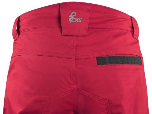 Kalhoty CXS SOLIS pánské, červeno-černé, vel. 64