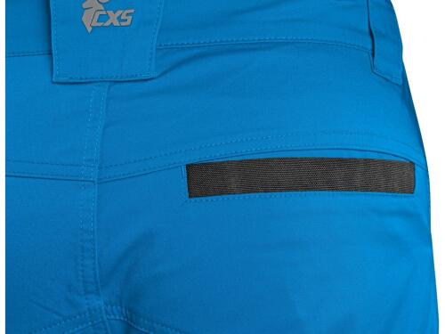 Kalhoty CXS SOLIS,170-176cm, pánské, modro-černé, vel. 58