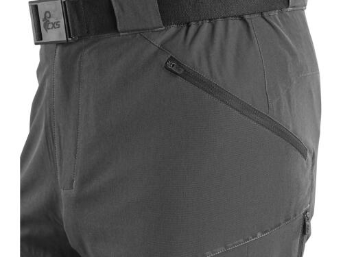 Kalhoty CXS BOISE, pánské s odepínacími nohavicemi, antracitová, vel. 58