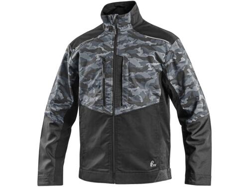 Blůza CXS SOLIS, pánská, šedo-maskáčová