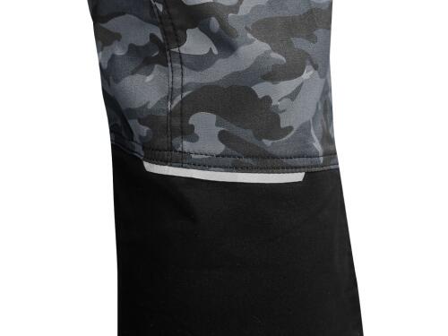Kalhoty CXS SOLIS pánské, maskáčovo-černé