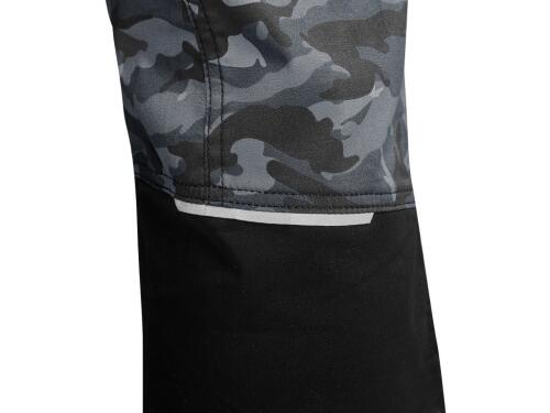 Zahradníky CXS SOLIS pánské, maskáčovo-černé, vel. 46