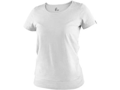 Tričko CXS EMILY, dámské, krátký rukáv, bílá, vel. 4XL