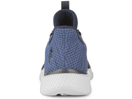 Obuv polobotka CXS BARBADOS, modro-bílá, vel. 44