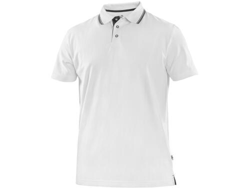 Polokošile CXS HENRY, pánské, krátký rukáv, bílo-antracitová, vel. 3XL