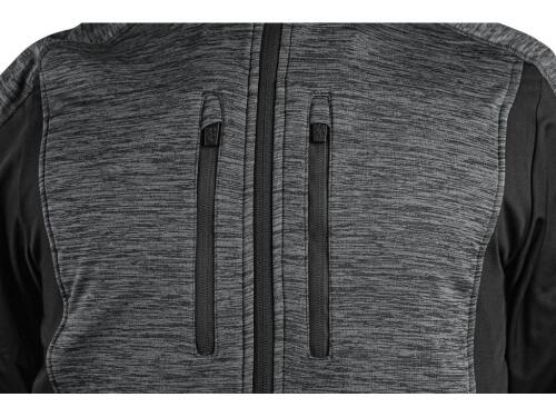 Mikina CXS LEONIS, šedo - černá, vel. 4XL
