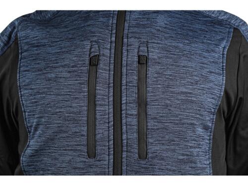 Mikina CXS LEONIS, modro - černá, vel. 2XL
