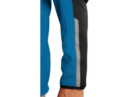 Bunda CXS 4ENVI SOLIS, pánská, fleecová, azurově modro-černá, vel. 3XL