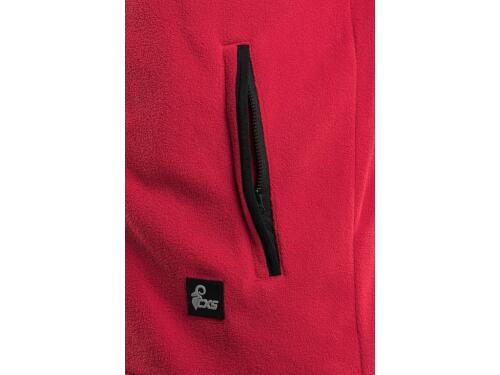 Bunda CXS 4ENVI SOLIS, pánská, fleecová, červeno-černá, vel. XL