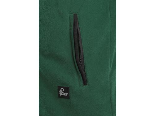 Bunda CXS 4ENVI SOLIS, pánská, fleecová, zeleno-černá