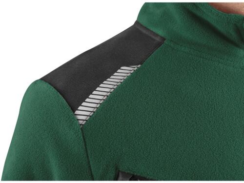 Bunda CXS 4ENVI SOLIS, pánská, fleecová, zeleno-černá, vel. S