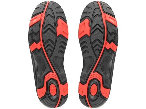 Trezwik CXS ROCK DIORIT S3, kolor czarno-czerwony, roz. 38