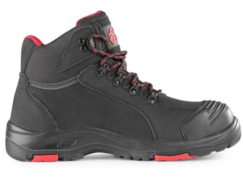 Trezwik CXS ROCK DIORIT S3, kolor czarno-czerwony, roz. 40