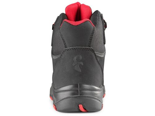 Trezwik CXS ROCK DIORIT S3, kolor czarno-czerwony, roz. 42