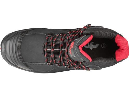 Trezwik CXS ROCK DIORIT S3, kolor czarno-czerwony, roz. 43