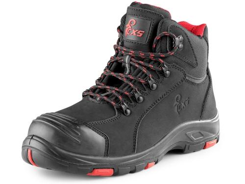 Trezwik CXS ROCK DIORIT S3, kolor czarno-czerwony, roz. 46