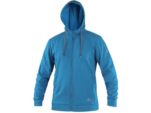 Mikina CXS HARRISON, pánská, středně modrá, vel. 3XL