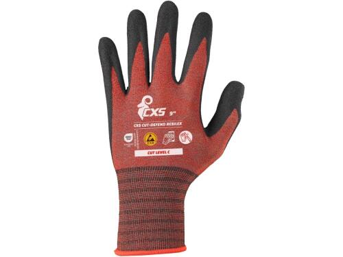 Rukavice CXS CUT-DEFEND RESILEX, ESD, vel. 10