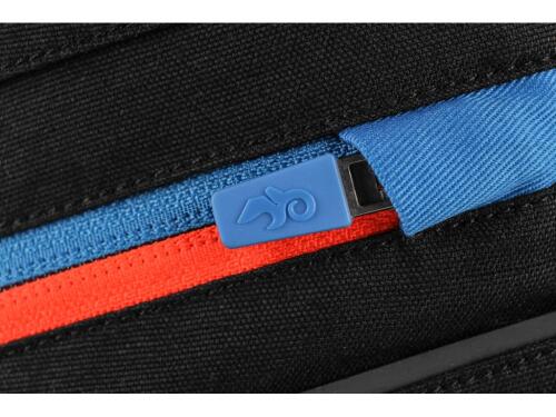 Kraťasy CXS LEONIS, pánské, černé s modro/červenými doplňky