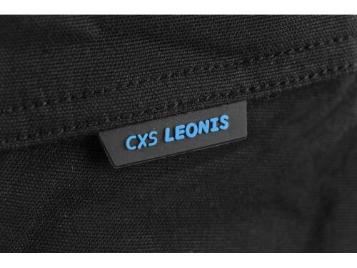 Kraťasy CXS LEONIS, pánské, černé s modro/červenými doplňky, vel. 52