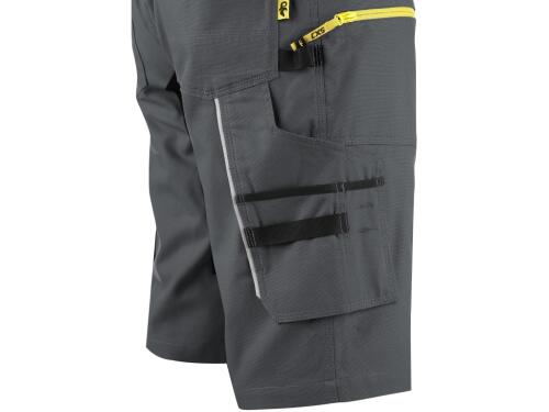 Szorty CXS STRETCH, męskie, kolor ciemnoszaro-czarny, roz. 62