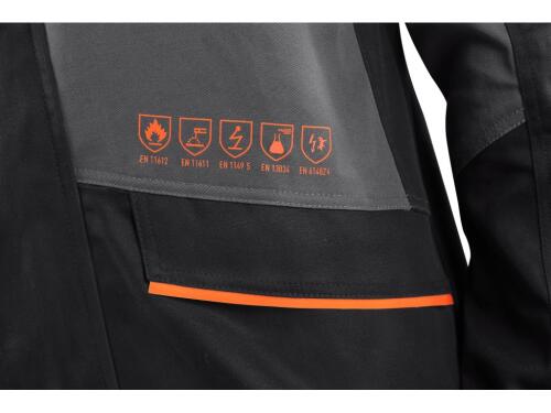 Blůza CXS WorkTech-Multi, multifunkční, pánská, šedo-černá, vel. 54