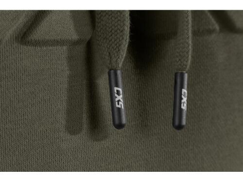 Mikina s kapucí CXS ALTON, khaki, vel. XL