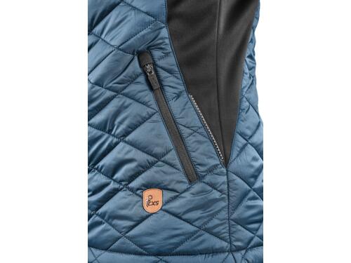 Bunda CXS MALIBU, pánská, ocelově modro-černá, vel. 2XL