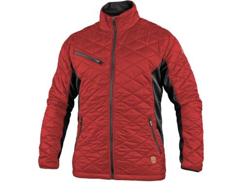 Bunda CXS MALIBU, pánská, červeno-černá, vel. 3XL