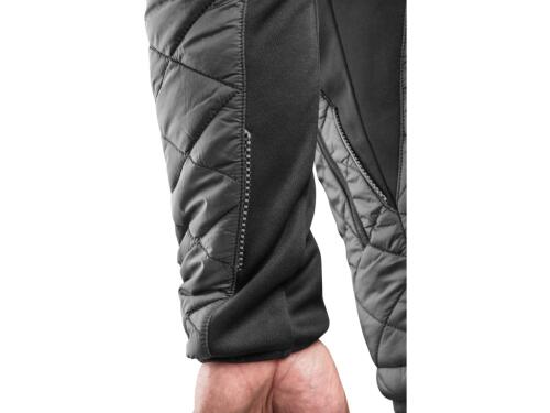 Bunda CXS MALIBU, pánská, šedo-černá, vel. 3XL
