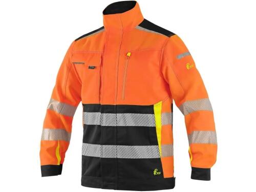 Blůza CXS BENSON výstražná, pánská, oranžovo-černá, vel. 68