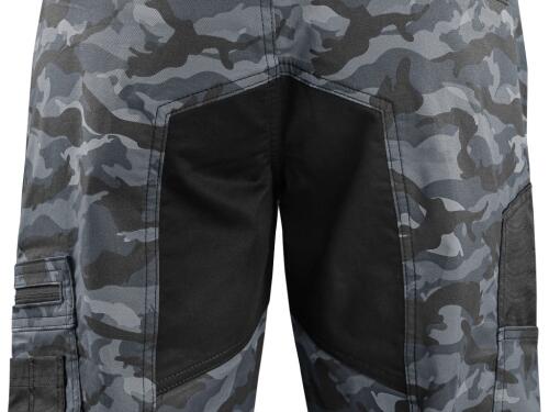 Kraťasy CXS SOLIS FLEX, pánské, maskáčovo-černé, vel. 50