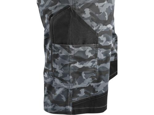 Kraťasy CXS SOLIS FLEX, pánské, maskáčovo-černé, vel. 58