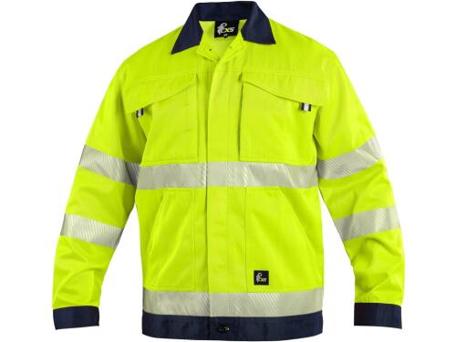 Blůza CXS NORWICH, výstražná, pánská, žluto - modrá, vel. 48