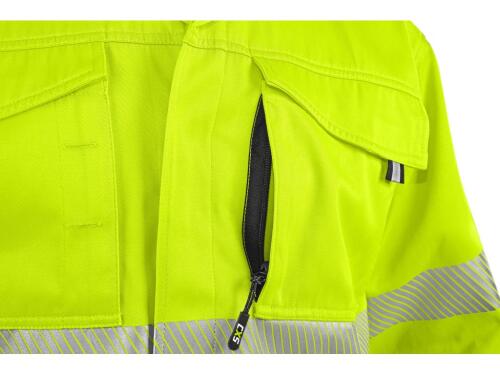 Blůza CXS NORWICH, výstražná, pánská, žluto - modrá, vel. 52