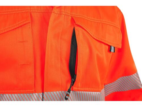 Blůza CXS NORWICH, výstražná, pánská, oranžovo - modrá, vel. 50