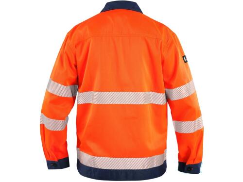 Blůza CXS NORWICH, výstražná, pánská, oranžovo - modrá, vel. 68