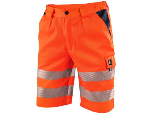 Kraťasy CXS NORWICH výstražné, pánské, oranžovo-modré