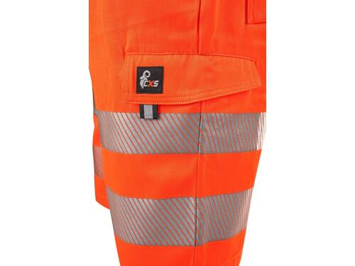Kraťasy CXS NORWICH výstražné, pánské, oranžovo-modré, vel. 64