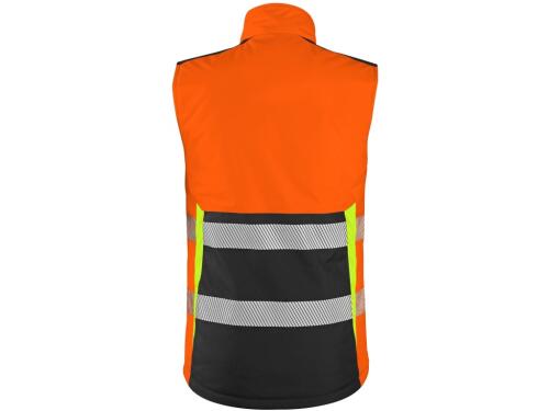 Vesta CXS BENSON, pánská, výstražná, zateplená, oranžovo-černá, vel. 2XL