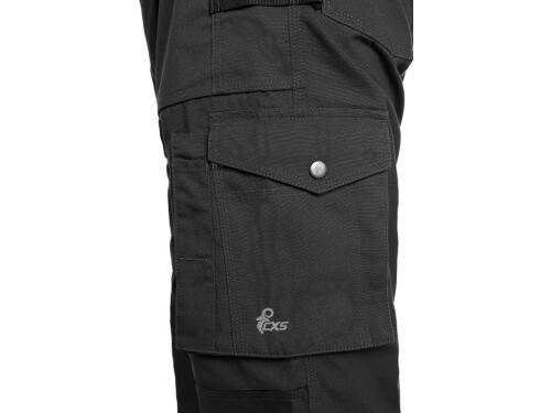 Zahradníky CXS STRETCH, pánské, černé, vel. 62