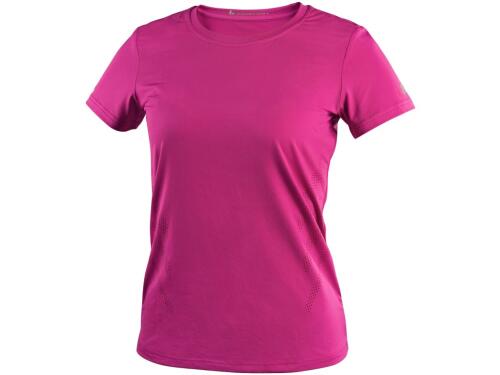 Tričko CXS MOVADO, funkční, krátký rukáv, dámské, růžové. vel. 2XL